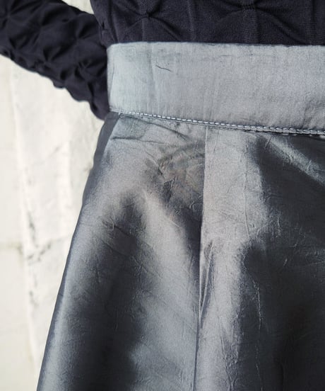 Flared Long Shiney Skirt SV