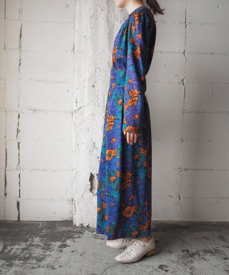 Karin Steuens Flower Pattern Dress PUR OR