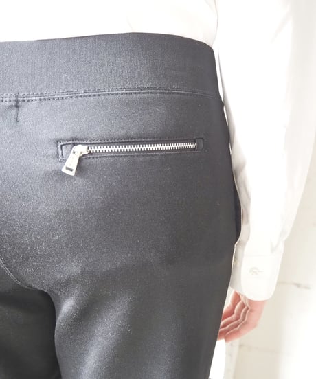 Ralph Lauren Side Line Jersey Pants BK WH