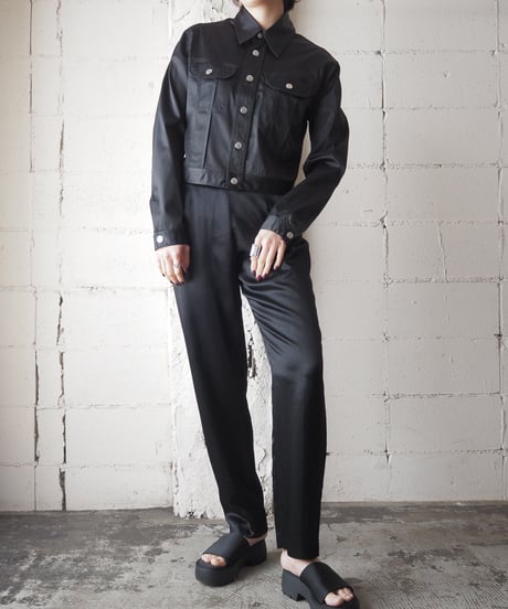 J&ANS DOLCE&GABBANA Satin Jacket BK