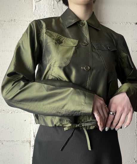 Calvin Klein Shiny Shirt Jacket KA