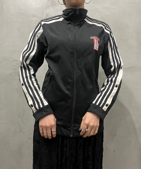 adidas Button Sleeve Track Jacket BKWH