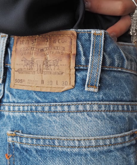 Levi's 505 Regular Fit Straight Denim BL