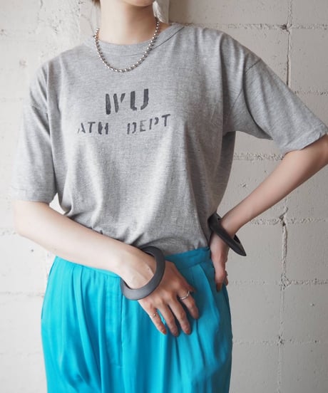 ~1980's Champion WU ATH DEPT Tee GR