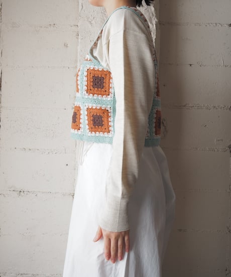 Granny Square Bustier LBL OR BR