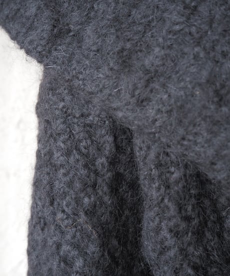 SONIA RYKIEL Shawl Collar Mohair Knit Cardigan BK