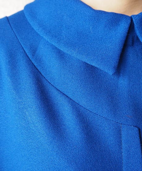 1960's Vintage Switching Design Dress BL