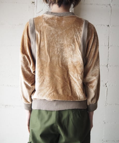 Velour Switching Tops BE