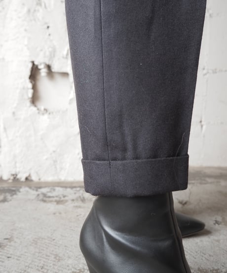 Lauren Tapered Wool Pants BK