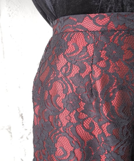Back Zip Lace Pants RE