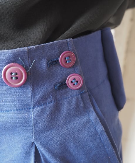 1990's ISSEI MIYAKE Button Design Pants BLPUR