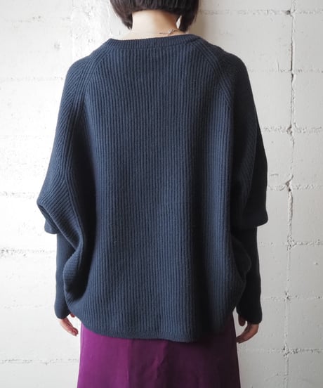 LAUREN Dolman Sleeve Knit NV
