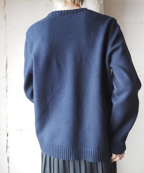 LAUREN Emblem Design Knit NV