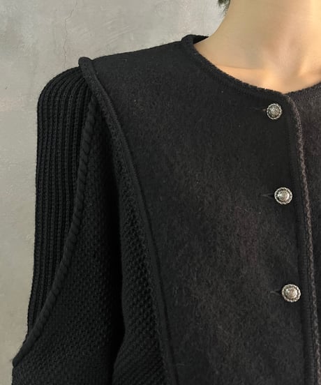 Tyrol Knit Cardigan BK