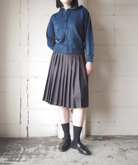 1970-80's Vintage Waffle Lining Zipup Hoodie NV