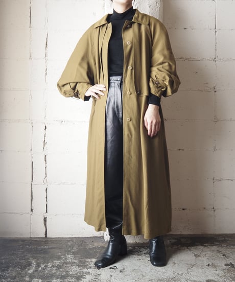 Soutien Collar Long Coat KA