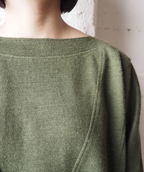 Boat Neck Dolman Tops KA
