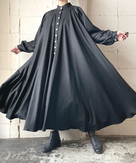 【Orfeo ORIGINAL】 Circular Dress BK