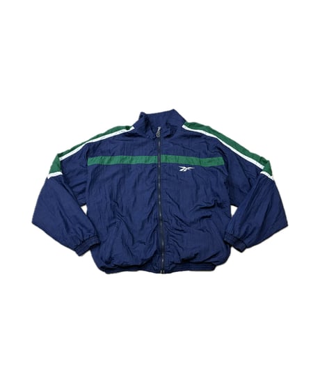 Reebok Tricolor Nylon Jacket NV GN WH