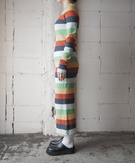 Desigual Multi Color Dress GR YE RE