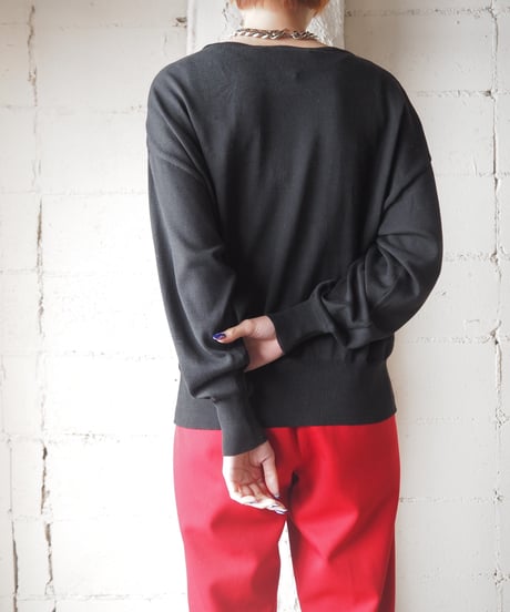 ESCADA Flower Embroidery Knit BK