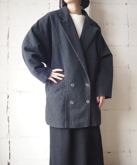 Cashmere Wool Chester Coat DGR
