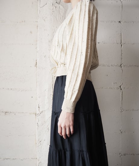 Puff Sleeve Drost Knit Cardigan IV