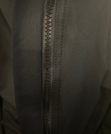 Fleece Lining Technical Softshell Hooded Jacket BK