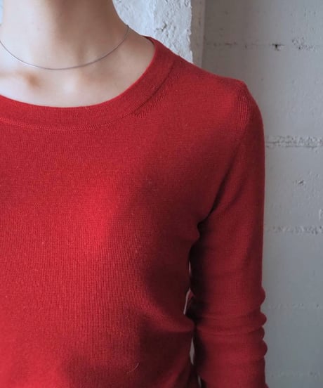 Yohji Yamamoto Crew Neck Knit RE