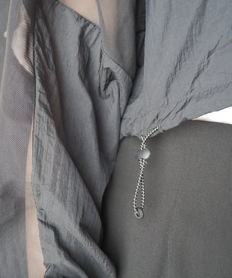 NIKE Sheer Gusset Half Zip Hoodie BK