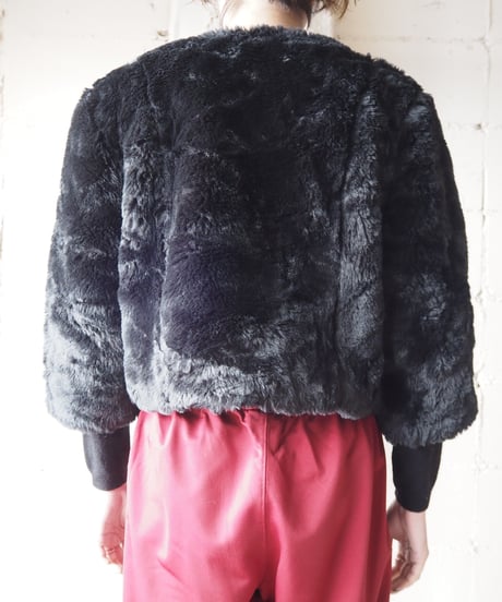 Fake Fur Jacket BK