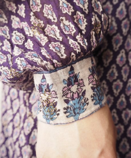 Indian Cotton  Dress PUR