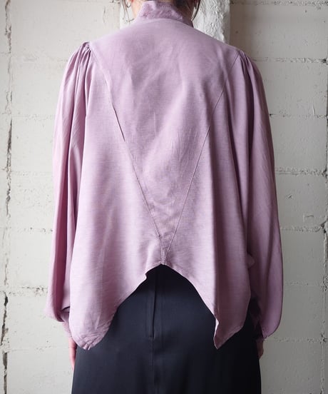 Asymmetric Design Bat Wing Sleeve Blouse PI