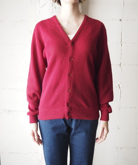 Vneck Knit Cardigan RE