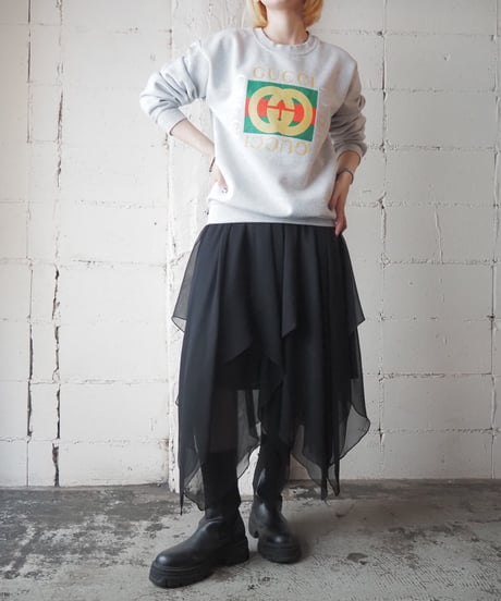 1980〜90s GUCCI Bootleg Logo Sweat GR