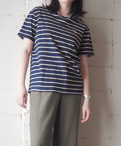 POLO RALPH LAUREN Striped Tee With Embroidered Pony NV YE WH