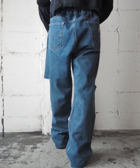 REMAKE Carhartt Drawstring Crashed Denim NV