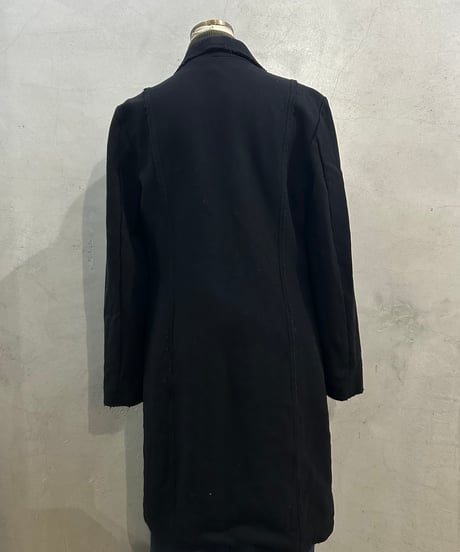 MM6 Maison Margiela Double Zip Detail Coat BK