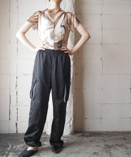 Marble Pattern Sheer Cutsewn BR IV
