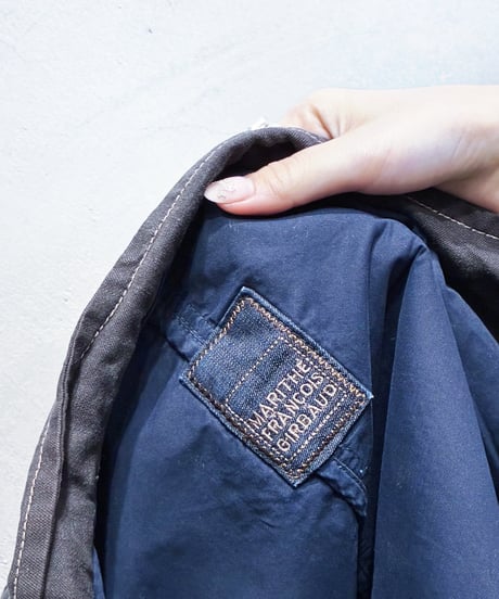 Marithé + François Girbaud Stand Collar Design Jacket BK