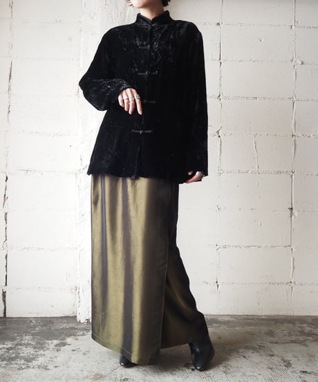 Velour China Shirt BK