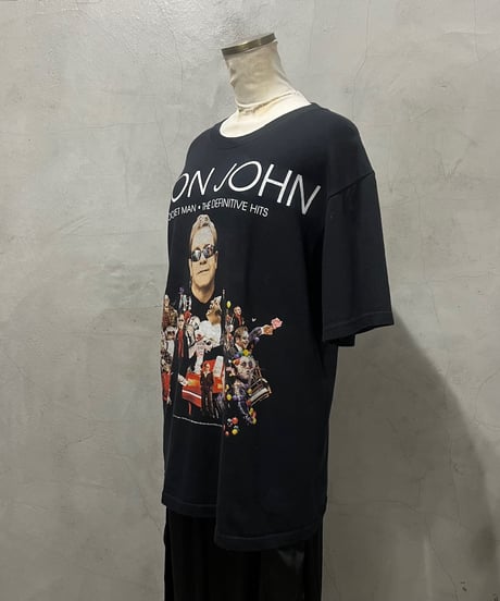ELTON JOHN 2008 Tour Tee BK