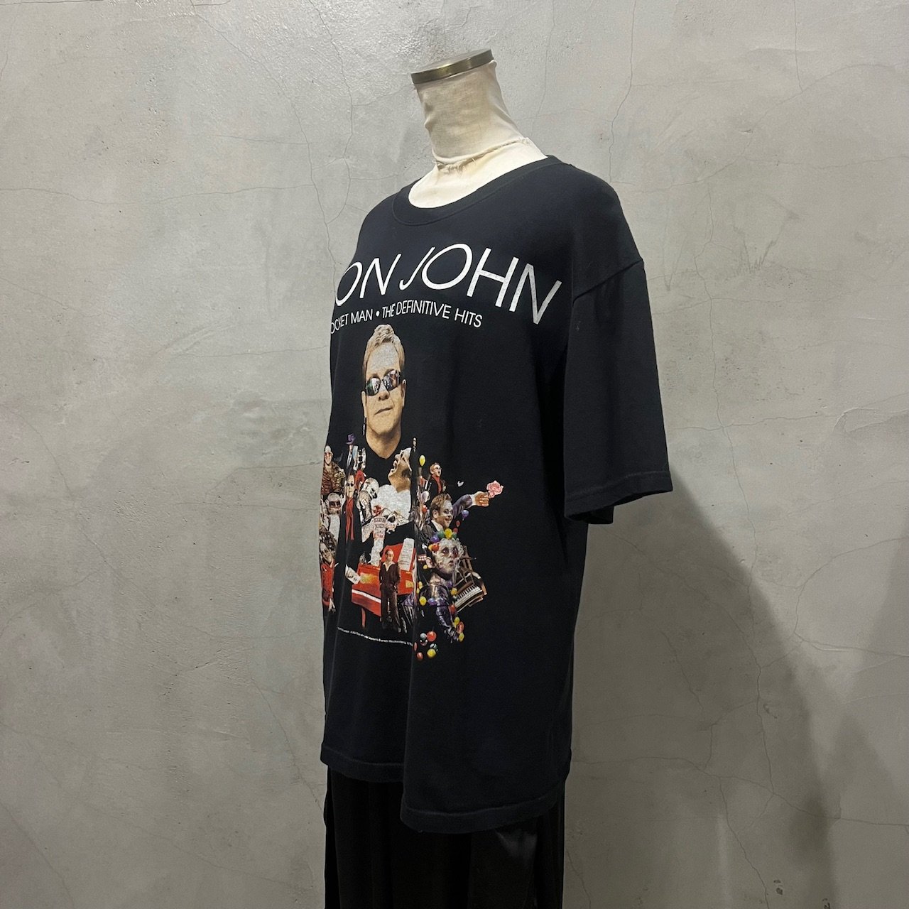 ELTON JOHN 2008 Tour Tee BK | Orfeo