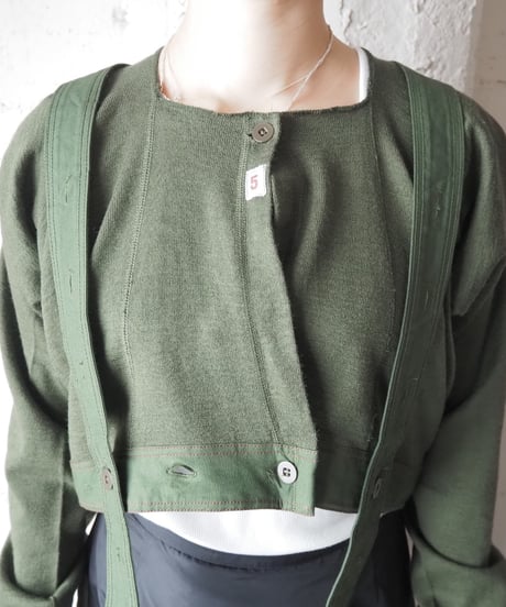 REMAKE Sweden Military Under Pants Cardigan KA