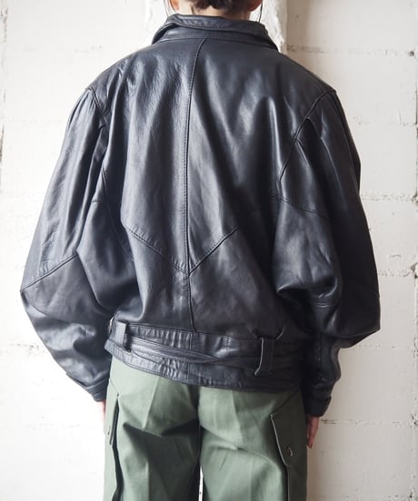 Design Collar Leather Jacket