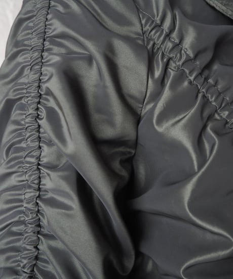 Shirring High Neck Jacket KA