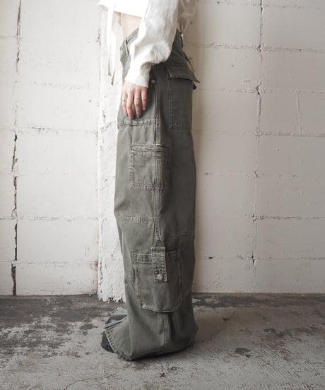 BIMBA Y LOLA Many Cargo Pocket Wide Denim KA