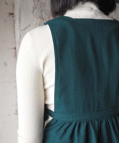 Side Tie Design Jumper Skirt GN