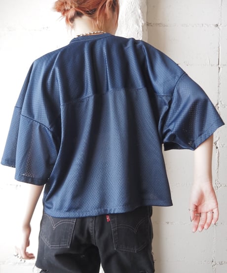 Remake Frilled Mesh Tee NV