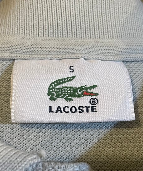Remake LACOSTE Cropped Polo Shirt LGN